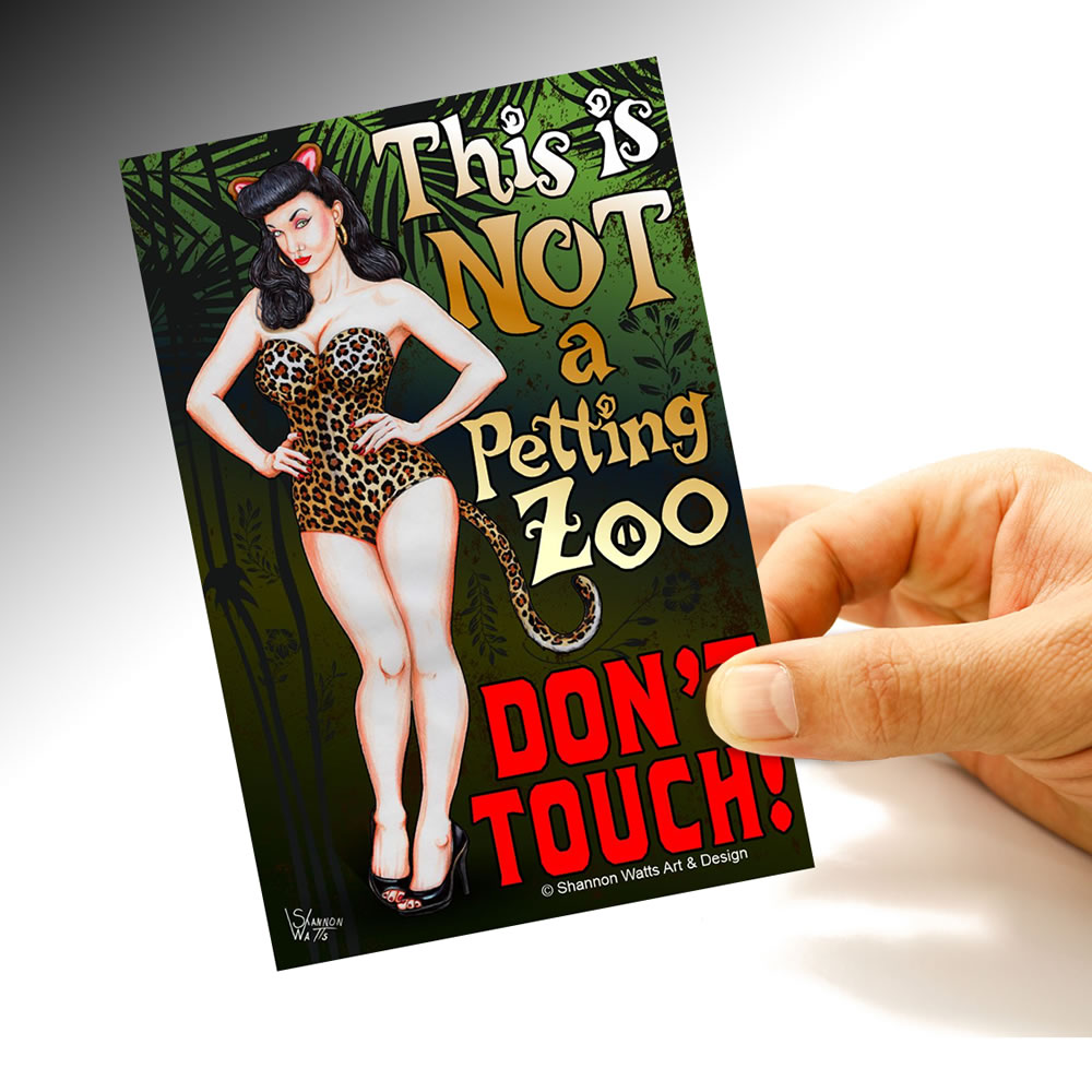 Not a Petting Zoo Don't Touch