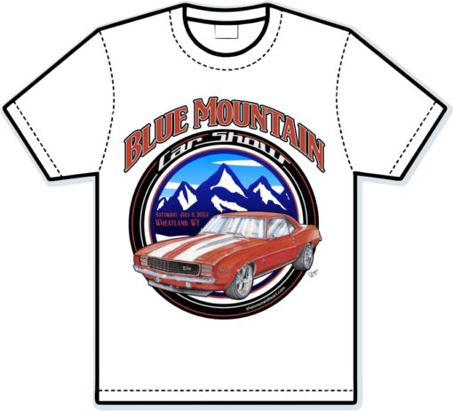 Blue Mountain Car Show 2023 Shirt