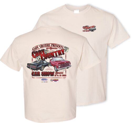 Cody Country Car Show 2025 Tee