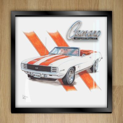 69 Camaro Shadow Box