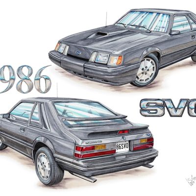 1986 Ford Mustang SVO