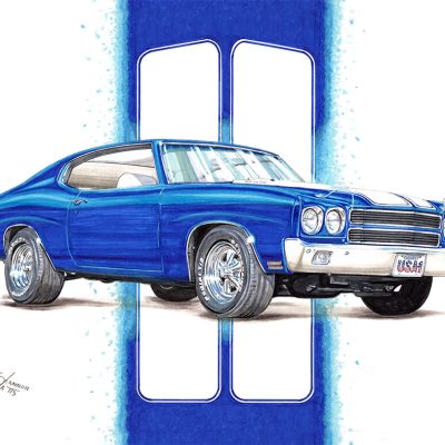 70 Chevelle with SS Stripes
