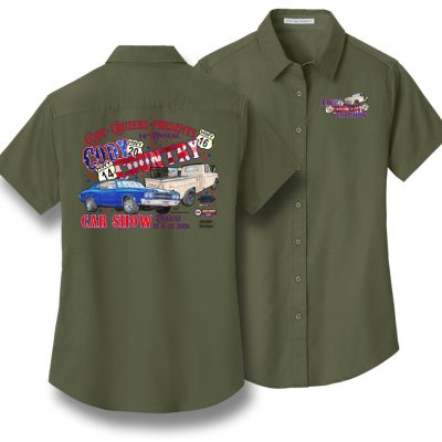 Cody Car Show Ladies Shop Shirt 2026