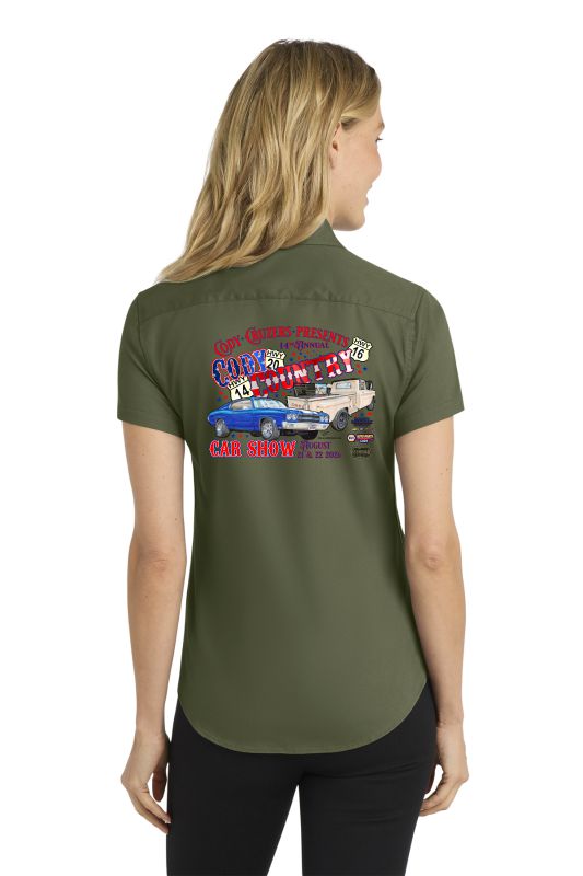 Ladies Cody 26 Shop Shirt - Image 4