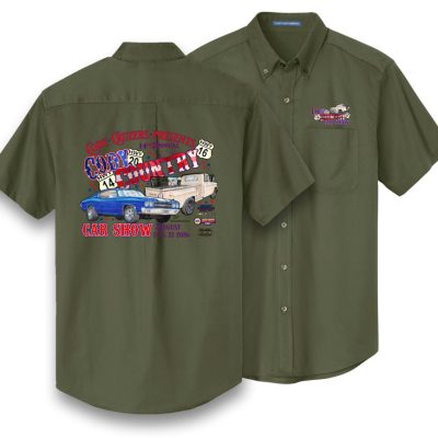 Cody Car Show Men's Shop Shirt 2026